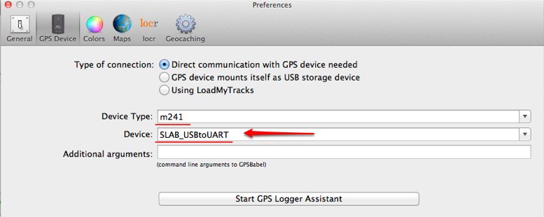 holux driver 1 Установка драйвера для GPS трекера HOLUX M 241 в Mac OS X Lion