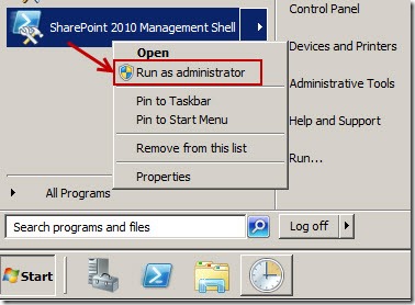 the local farm is accessible sharepoint 3 thumb [SharePoint2010] The local farm is not accessible. Cmdlets with FeatureDependencyId are not registered.