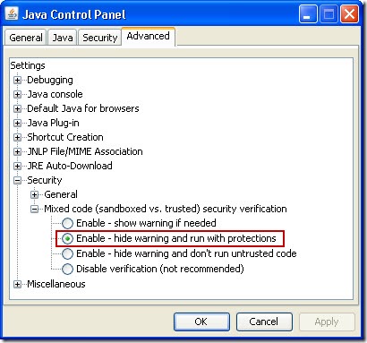 java certificates 6 thumb Установка и настройка Java с помощью групповых политик