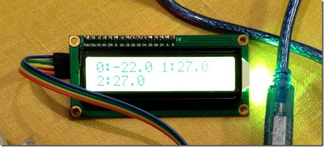 arduino ds18b20 4 thumb [Arduino] Несколько датчиков температуры DS18B20